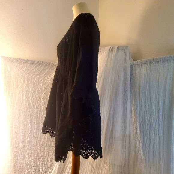 Passion Concept Black Swim Cover Up Size Large - Picture 4 of 9